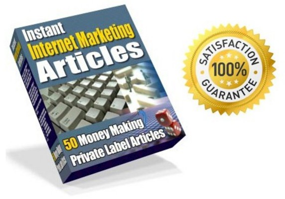 Product picture 50 Internet Marketing PLR Articles + Bonus + Website!