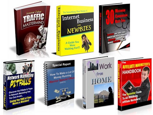 Product picture 7 No Restriction Affiliate Marketing PLR eBooks