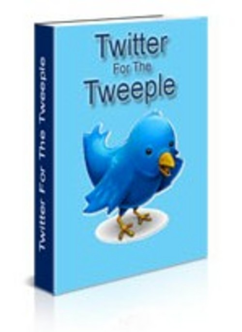 Product picture Twitter For Tweeple With PLR & MRR